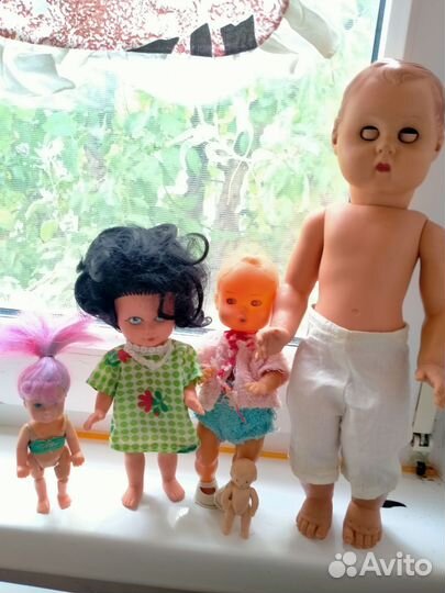 Куклы пупсы ГДР времен СССР