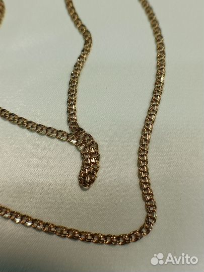 Цепь золотая 585 пробы 69 см. 6,3 гр. (апр)