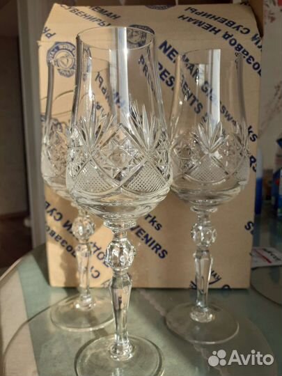 Хрусталь бокалы фужеры