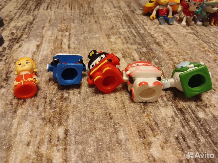 Набор робокары пальчиковый театр