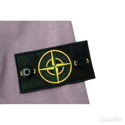 Зип худи Stone Island Classic сиреневое