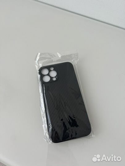 Карбоновый чехол iPhone 13 pro max