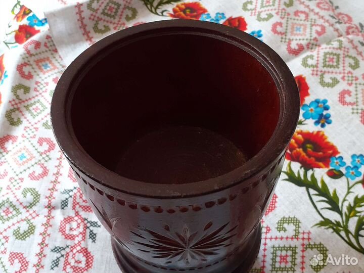 Шкатулка кубок.Дерево.СССР