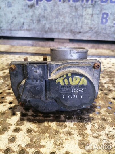 Заслонка дроссельная Nissan Tiida