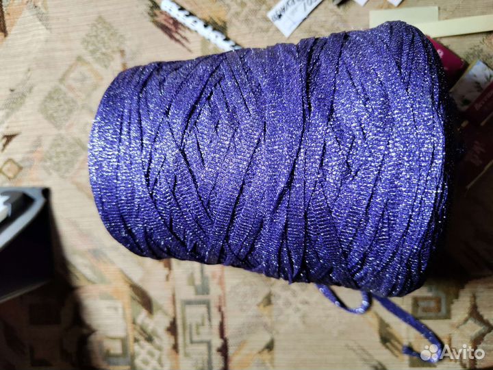 Трикотажная пряжа на бобинах италия