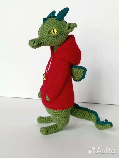 Дракон в худи сувенир подарок символ года