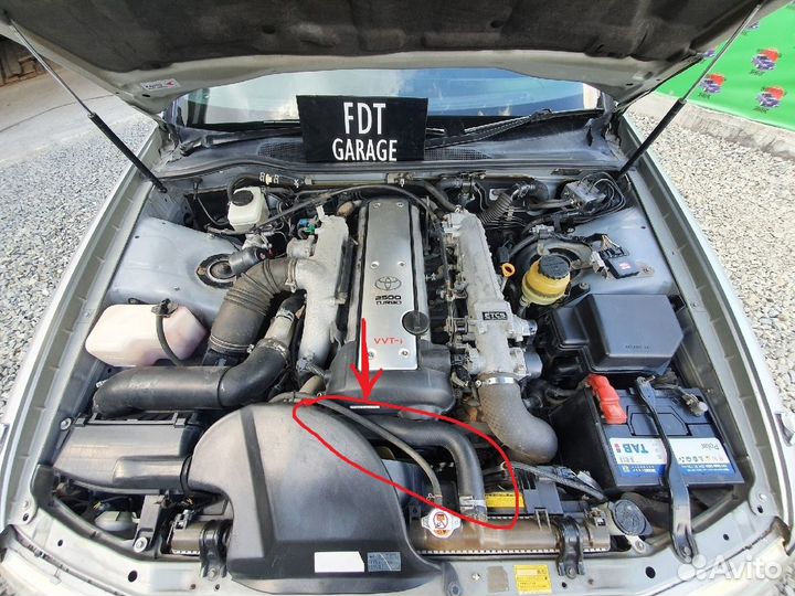Патрубки радиатора на 1JZ-GTE TourerV Mark2 JZX100