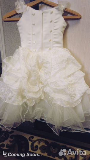 Платье для девочки 4-5 лет