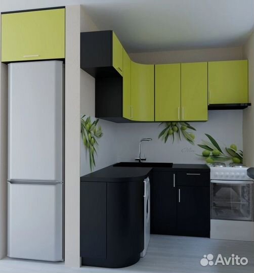 Кухня белая эмаль артикул 27321