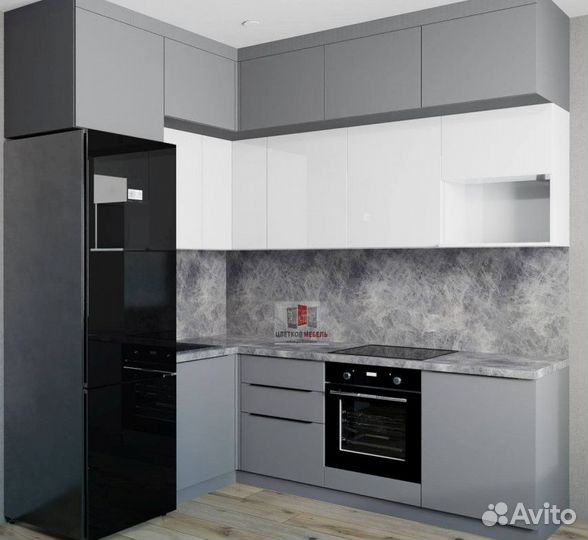 Кухни с крашенными фасадами артикул 51914