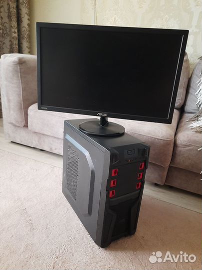 Пк для работы и игр Rx6600, i7-3770