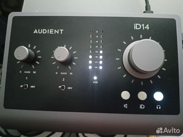 Внешняя звуковая карта audient id14 mk2