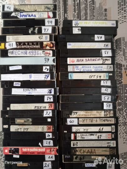 Видеокассеты запись с тв