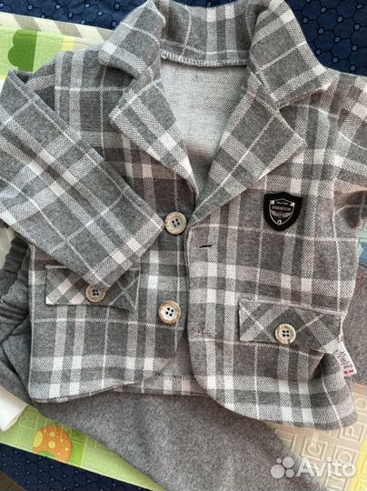 Костюм на мальчика 4-7 месяцев