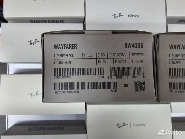 Очки ray ban wayfarer