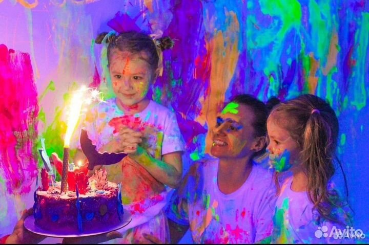 День рождения в красках 