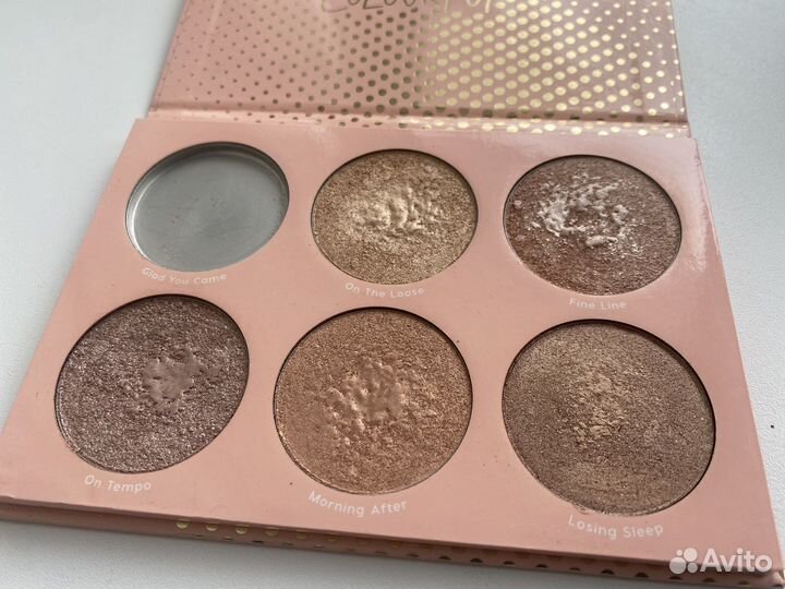 Палетка Color pop тени США хайлайтер оригинал