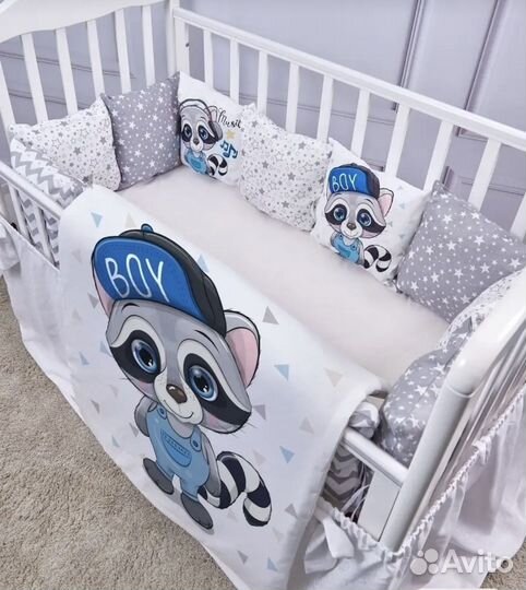 Бортики в кроватку