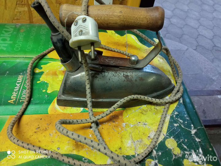 Утюг СССР в рабочем состоянии