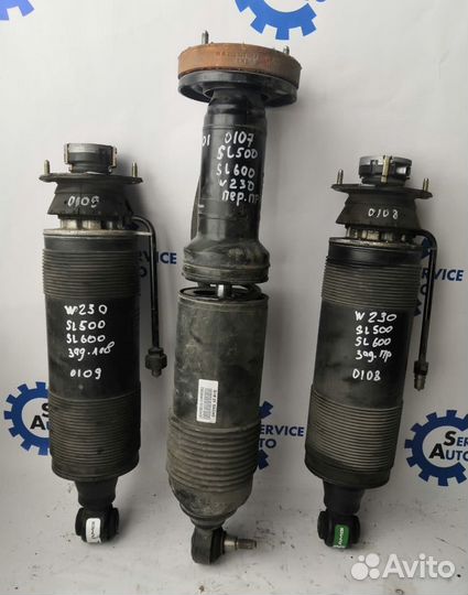 Mercedes SL R230 Амортизатор задний правый на ABC