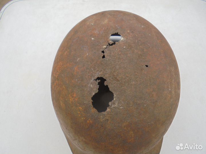 Каска немецкая. Шомпол гибкий от Маузера. ВОВ. Ори