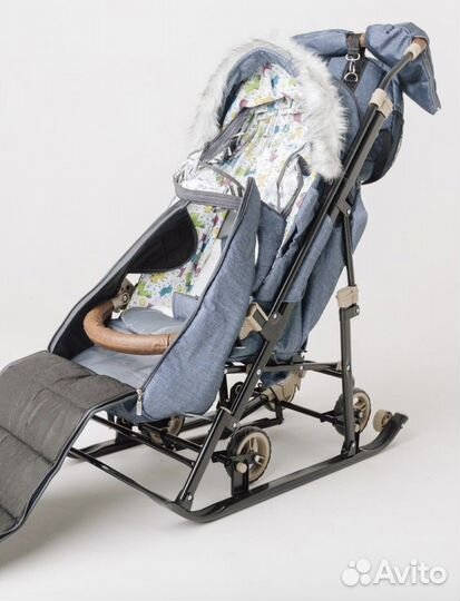 Коляска санки