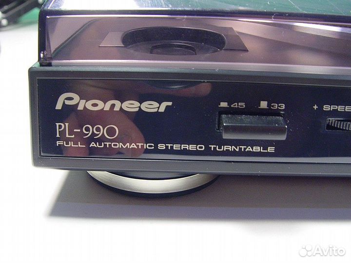 Проигрыватель винила Pioneer PL-990 с коробкой