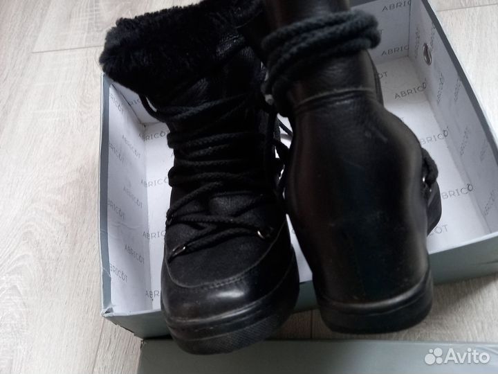 Полусапоги tj Colecction нат.кож. р37