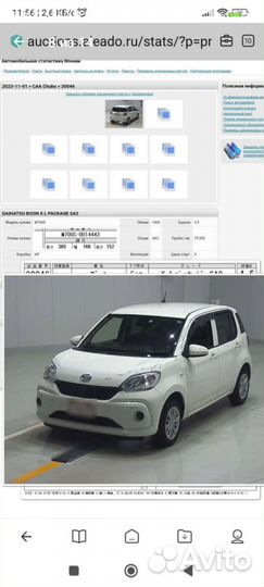 Daihatsu Boon 1.0 CVT, 2018, 84 000 км