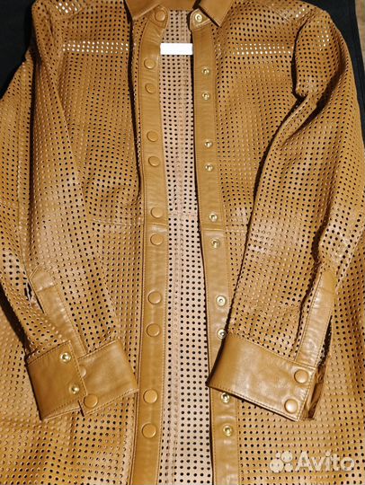 Кожаная Куртка пиджак женский uterque