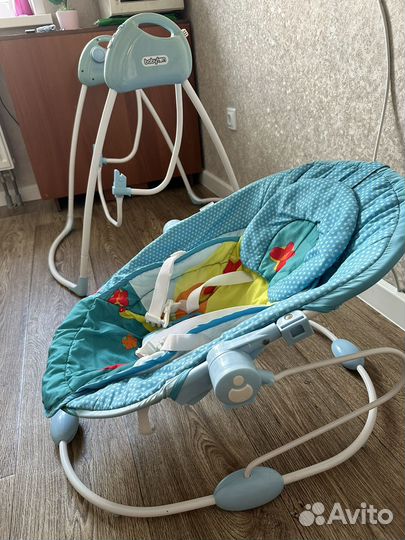 Электронные качели шезлонг