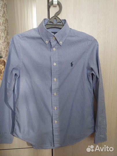 Рубашка ralph lauren 10/12лет. Оригинал