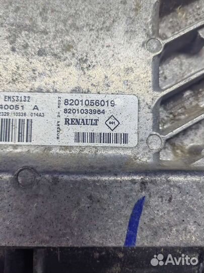 Блок управления двигателем Renault Logan