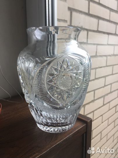 Вазы. хрусталь. Пузатенькая