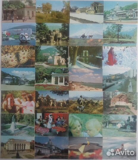 Календарики Кавказская здравница 1984-1990гг. 100
