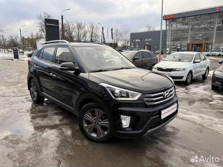 Hyundai Creta 2.0 AT, 2017, 68 000 км