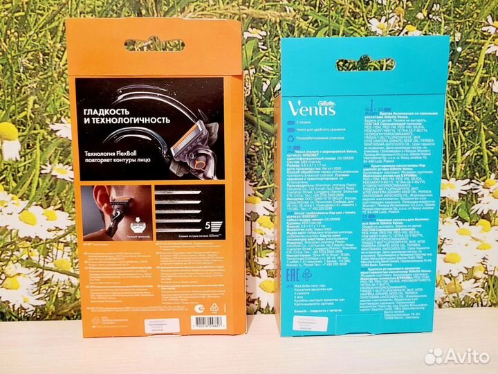 Набор Gillette Fusion Venus станок кассеты