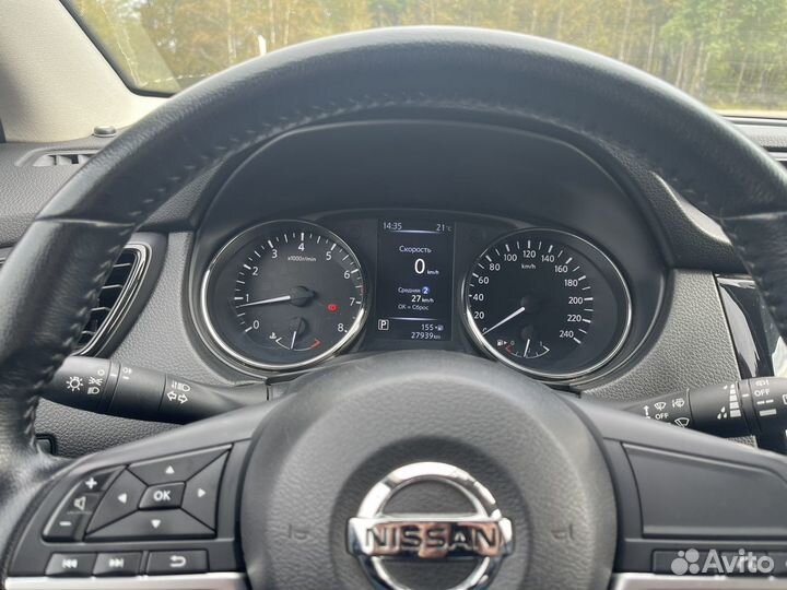 Nissan Qashqai 2.0 CVT, 2021, 27 900 км