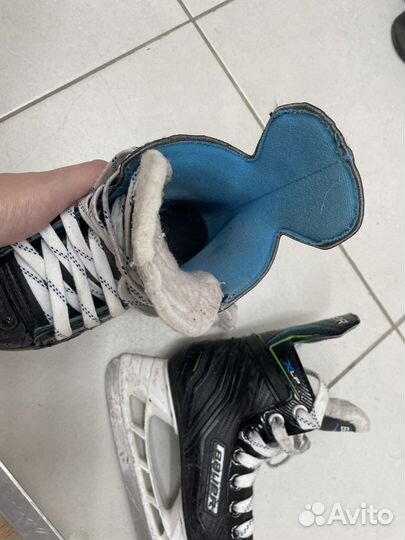 Хоккейные коньки bauer детские