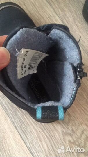 Ботинки демисезонные для девочки 28 размер