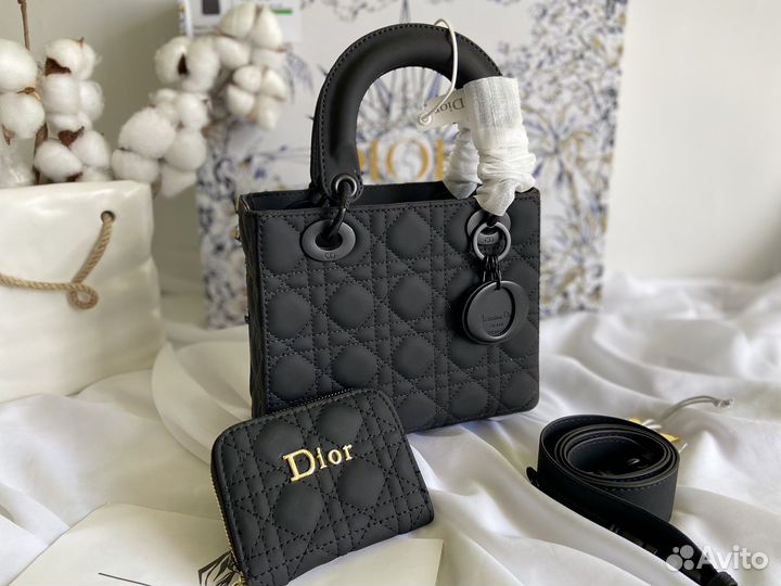 Сумка женская через плечо Dior в 3-ёх размерах