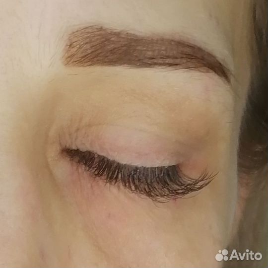Наращивание ресниц Классика