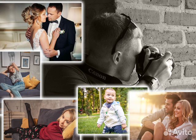 Фотограф свадьба/торжество/крещение/студия/спорт