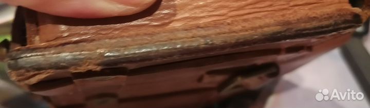 Кожанный ГДР-овский подсумок к винтовке Мосина