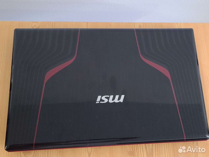 Игровой ноутбук msi i7, 16 гб, gt 750