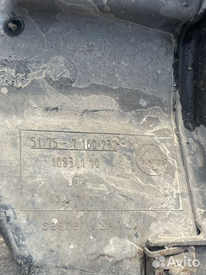 Кожух рулевого механизма bmw f15 x5