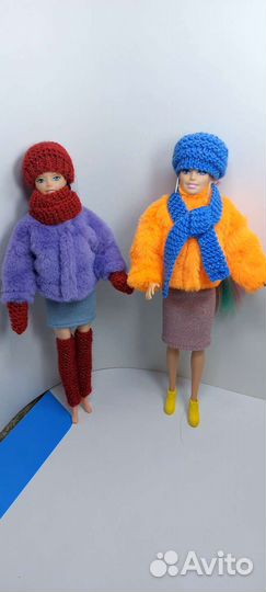 Аксессуары и шубы для барби