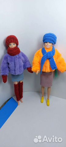 Аксессуары и шубы для барби