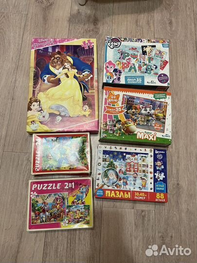 Развивающие игры и пазлы