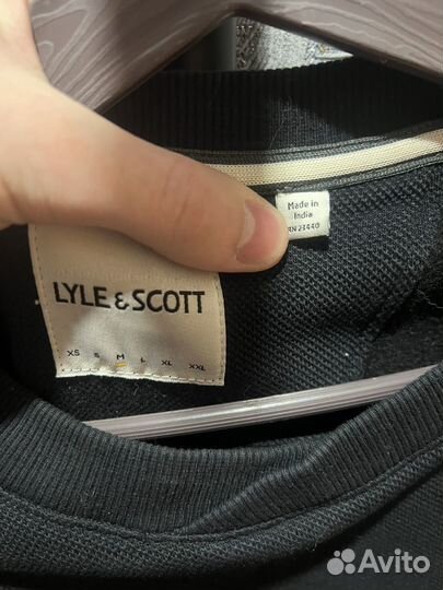 Кофта мужская lyle scott